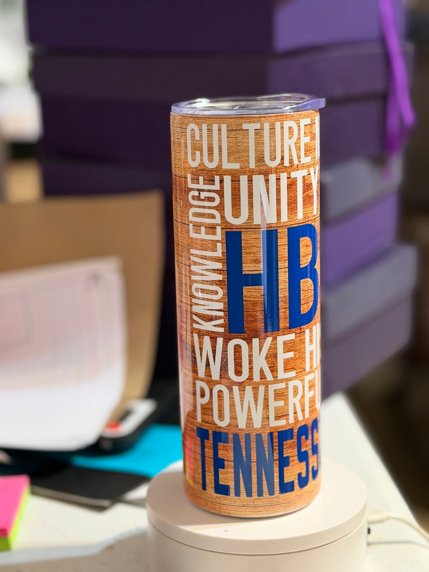 HBCU TSU tumbler