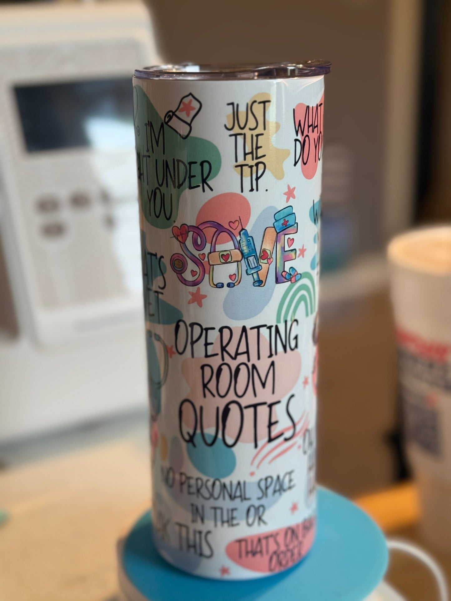 Operating Room Quotes 20oz tumbler