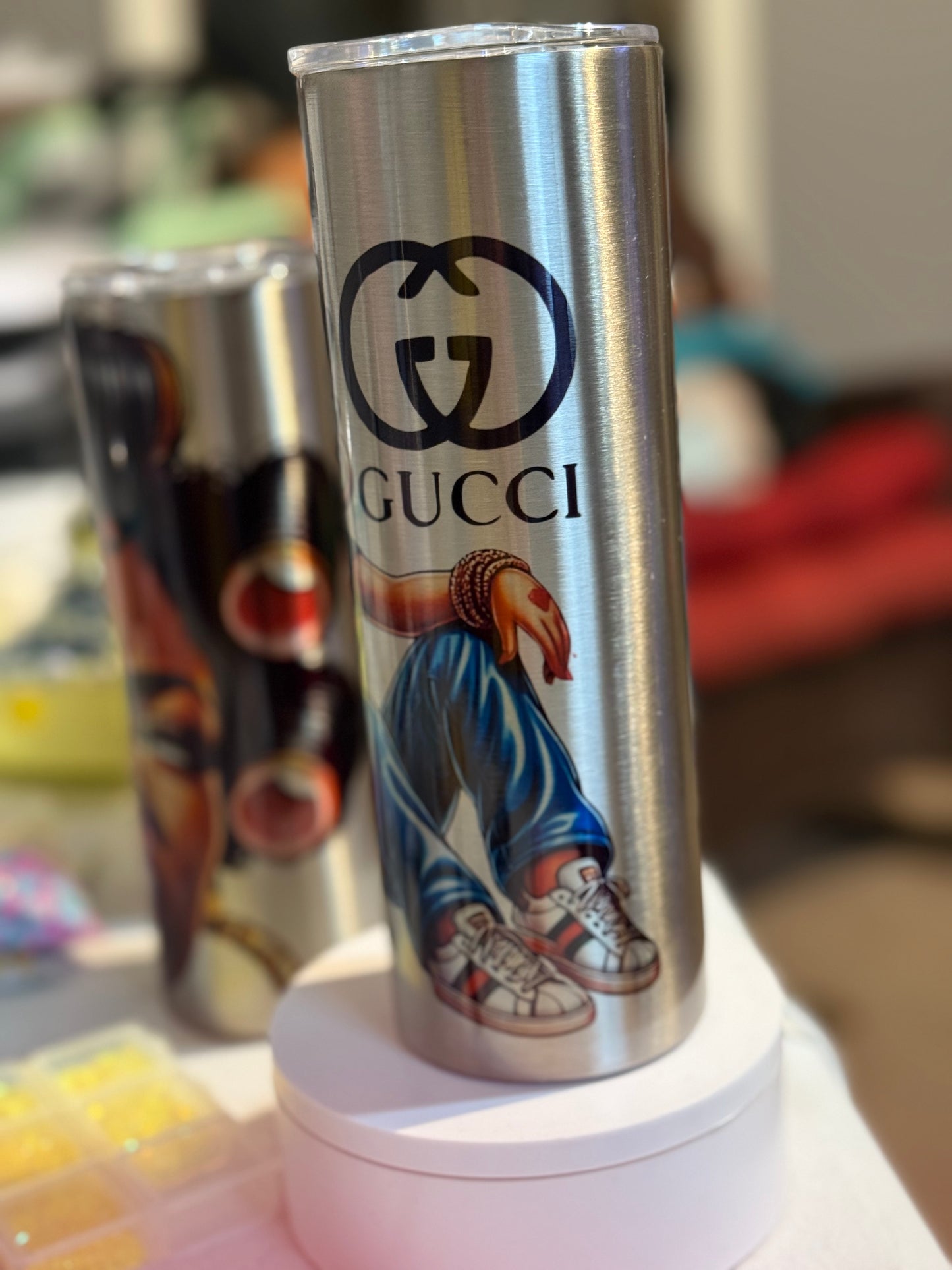 Betty Boop Gucci inspired tumbler
