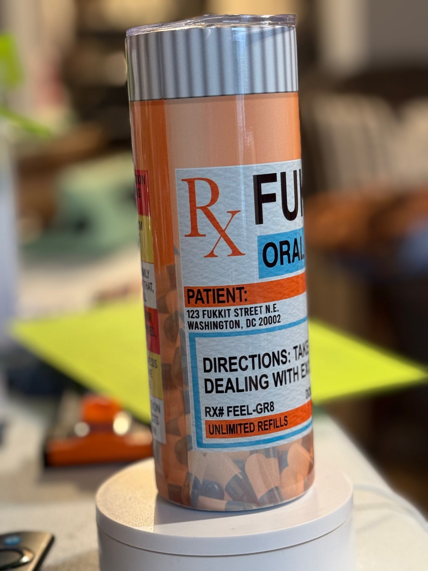 FUKITOL 20oz tumbler