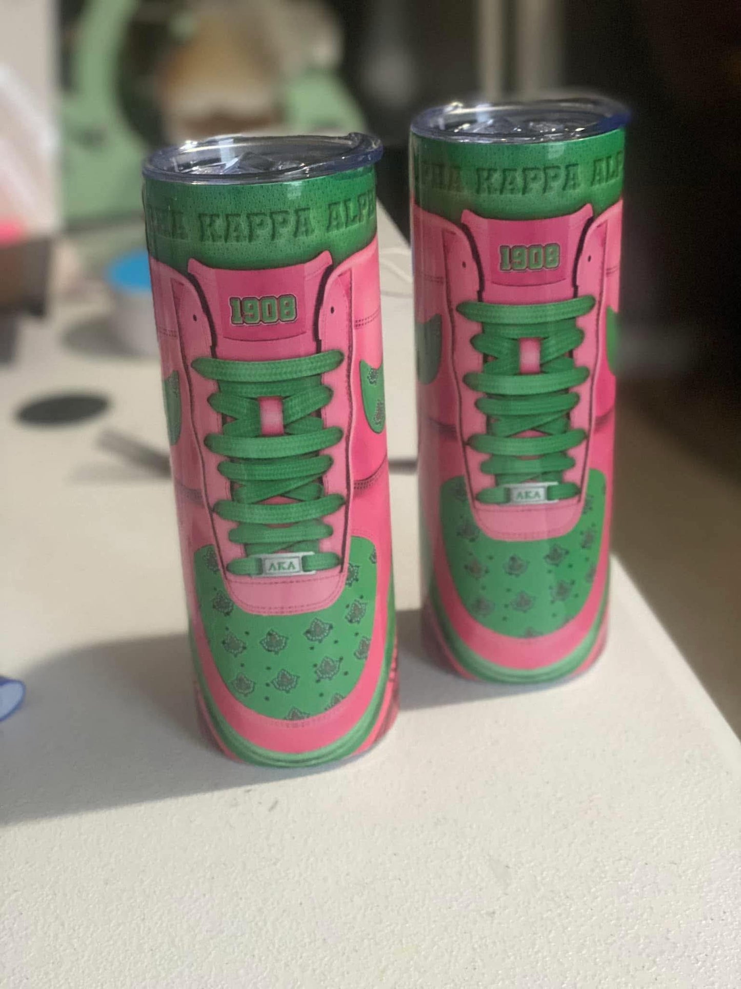 AKA shoe 20oz tumbler