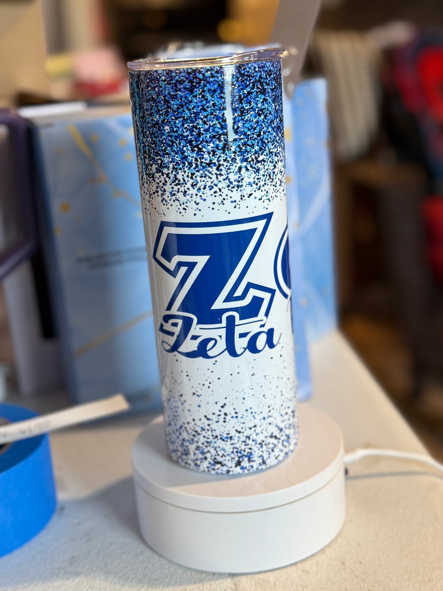 Zeta Phi Beta 20oz tumbler