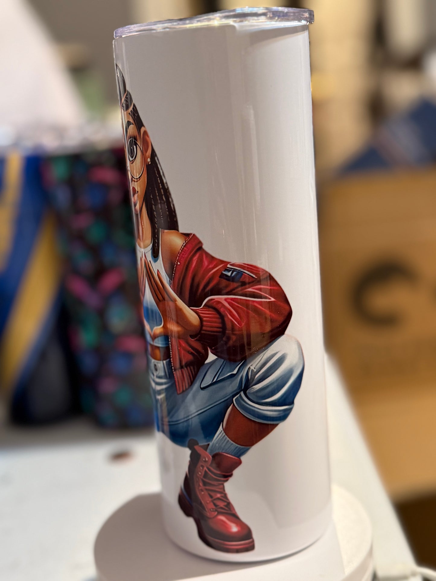 Stylish Delta Sigma Theta 20oz tumbler