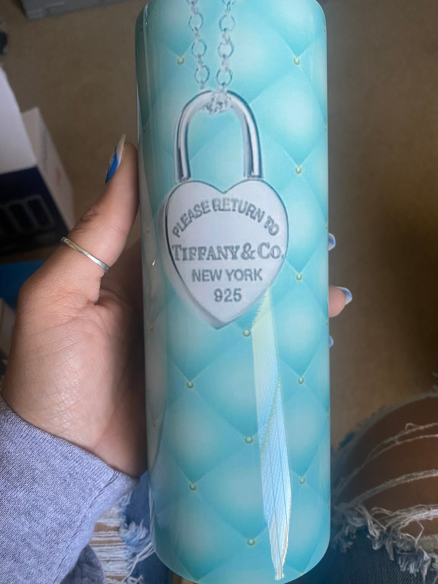 Tiffany & Co. inspired 20oz tumbler