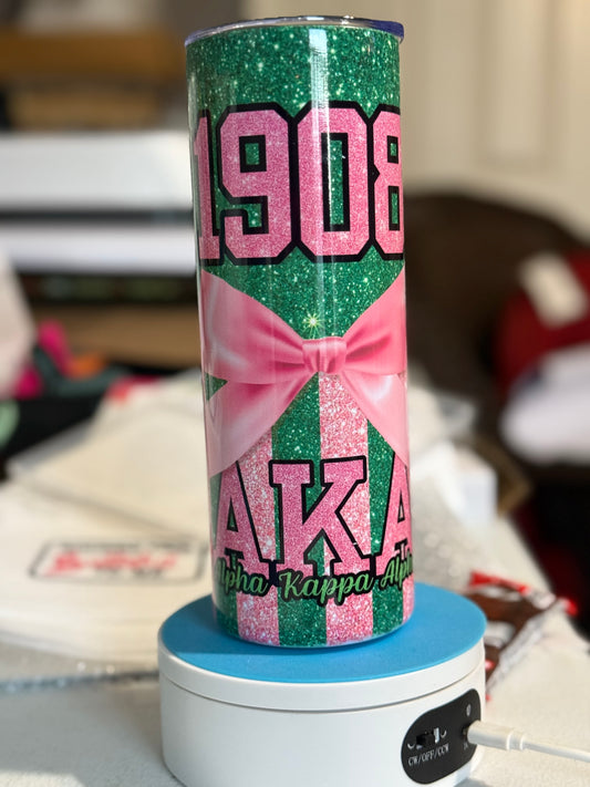 1908 AKA Sorority 20oz tumbler