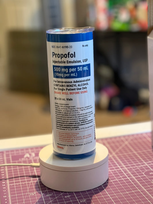 Propofol 20oz tumbler