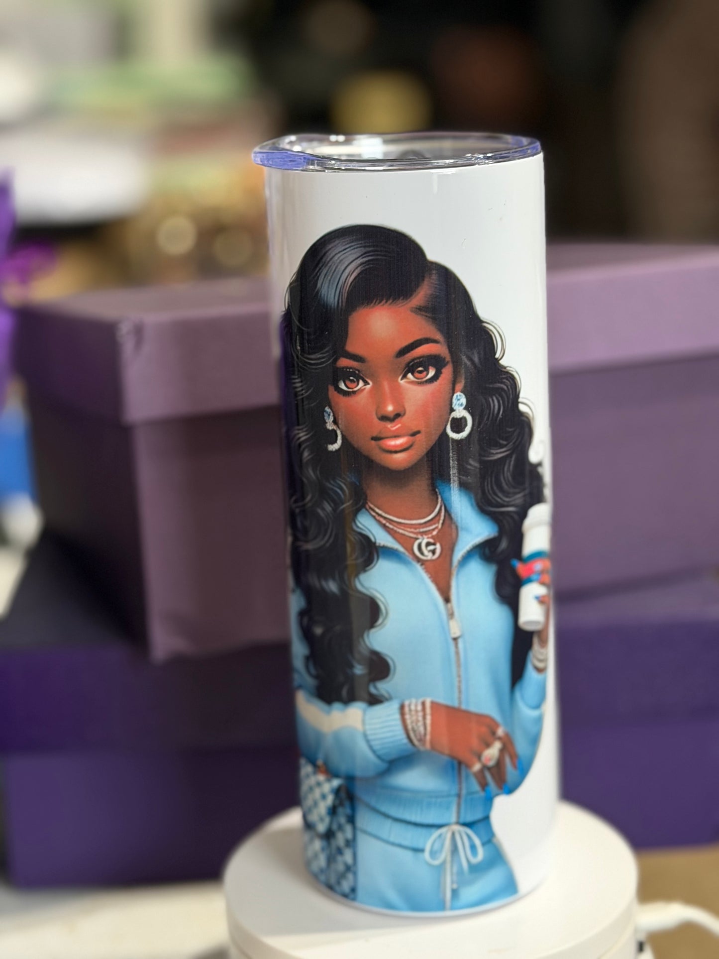 Gucci girl 20z tumbler