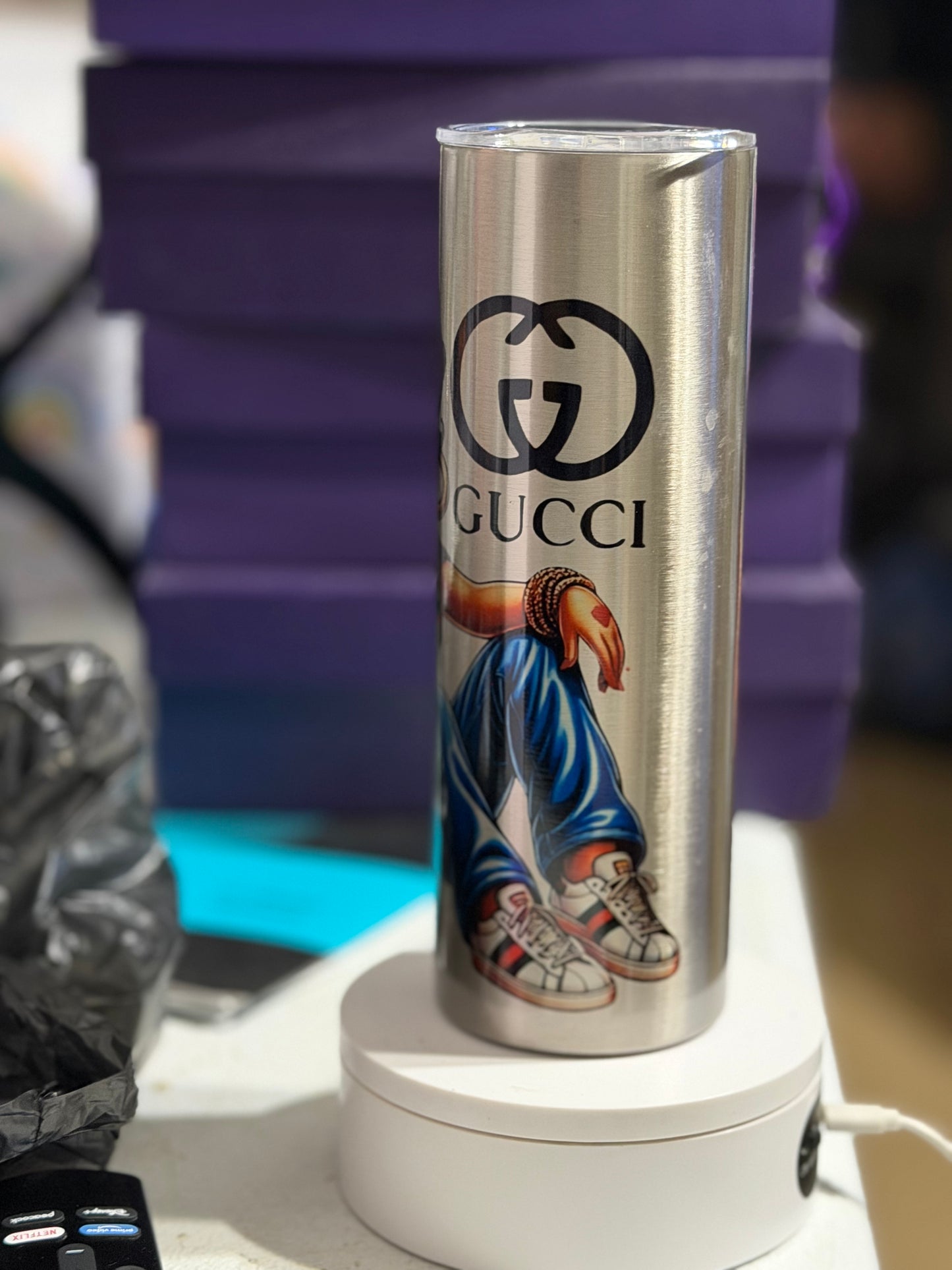 Gucci inspired Betty Boop 20oz tumbler