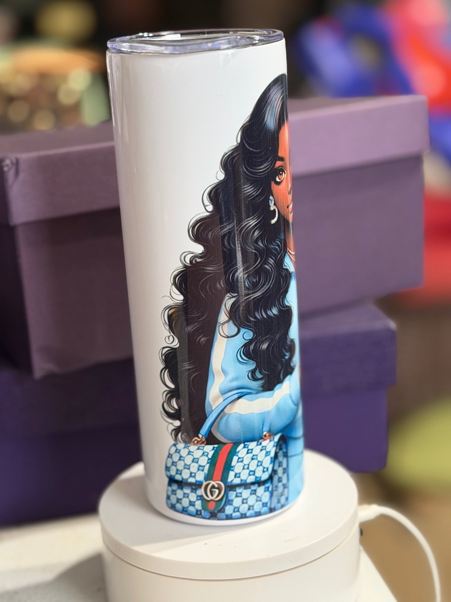 Gucci girl 20z tumbler