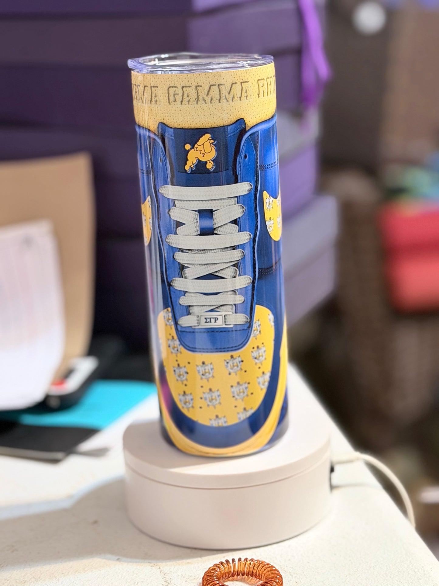 Sigma Gamma Rho tumbler