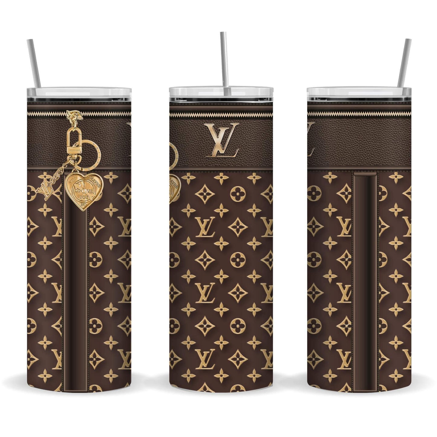 LV inspired 20oz tumbler
