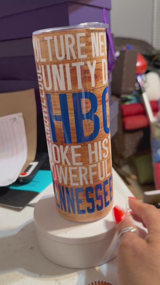 HBCU TSU tumbler