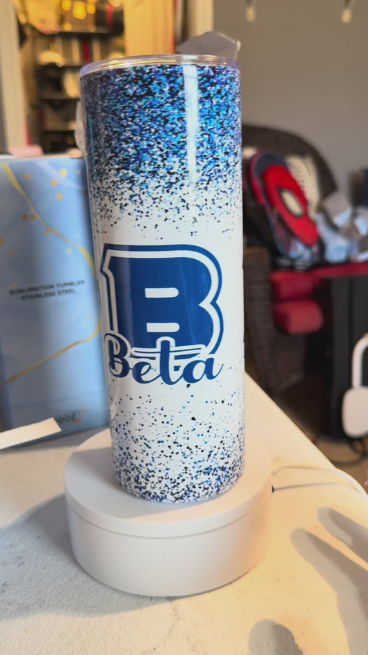 Zeta Phi Beta 20oz tumbler